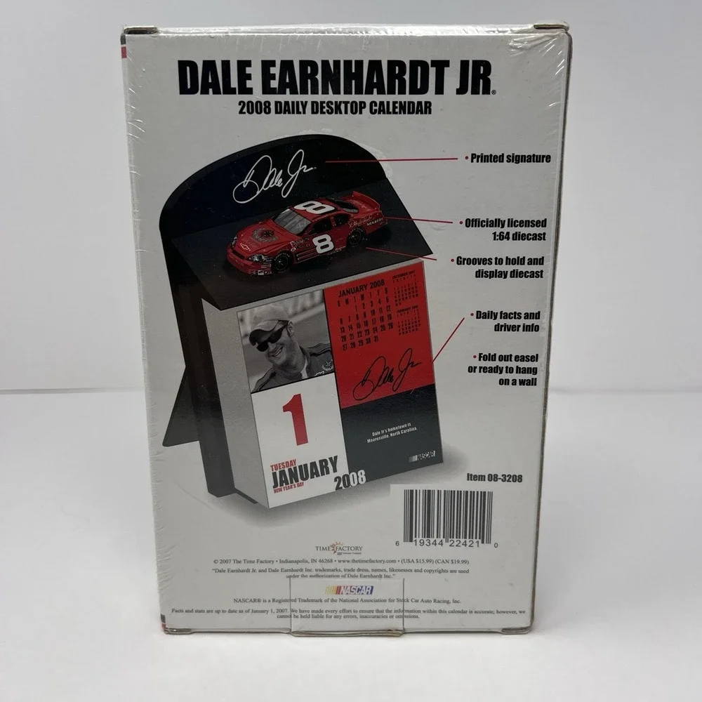 Dale Earnhardt Jr. Collectors Edition 1:64 DieCast Car‎ & 2008 Desktop Calendar